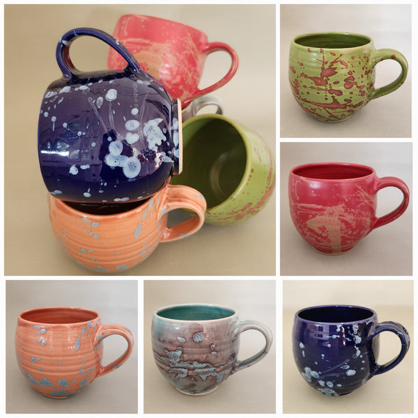 Keramik-Tasse "Splash"
