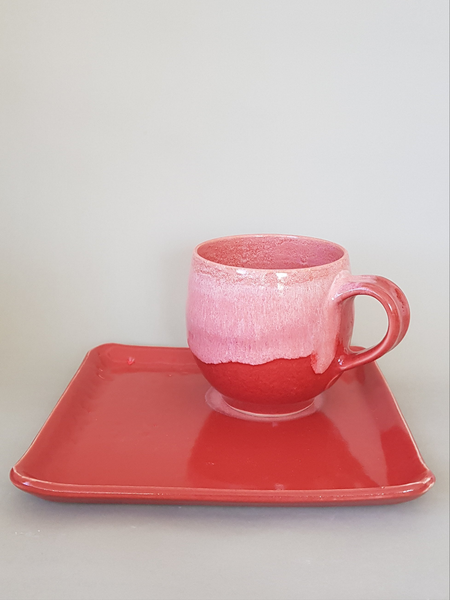 Set "Colormatch" Tasse und Teller