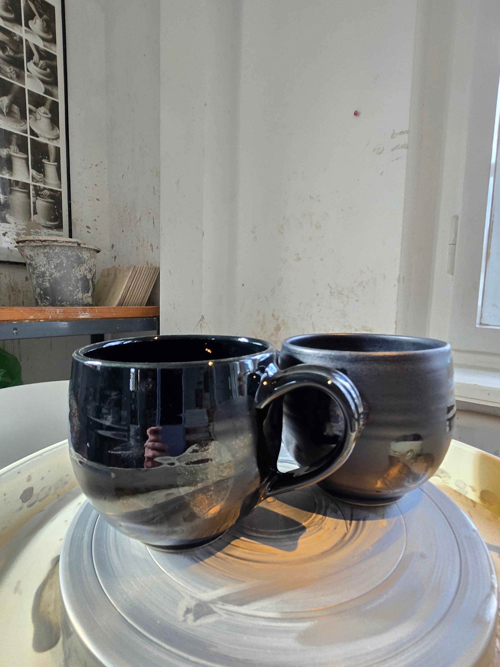 Duo "Black is the new color" Tasse 0,5 l