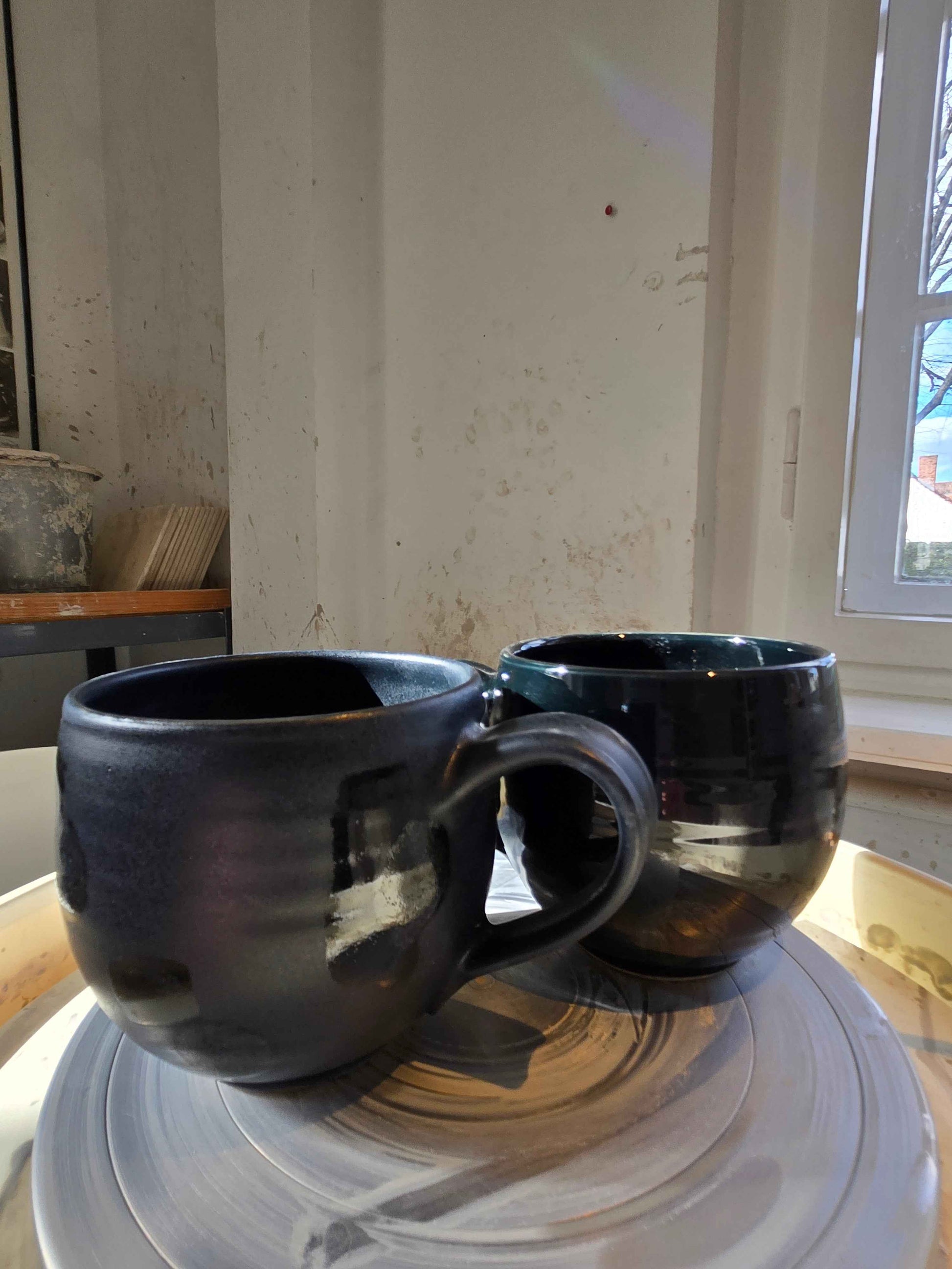 Duo "Black is the new color" Tasse 0,5 l