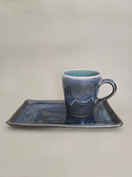 Set Tasse 0,25 l plus Teller Rechteck