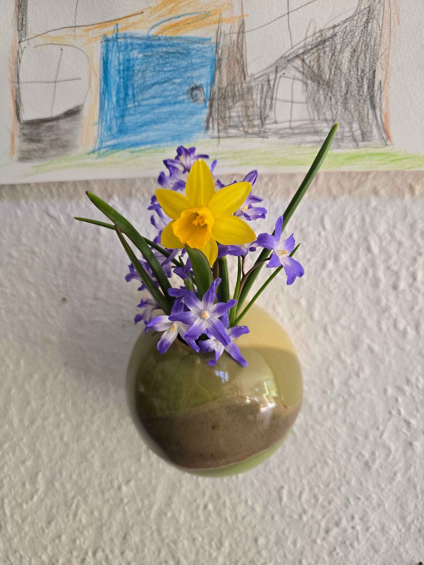 Vase klein für die Wand